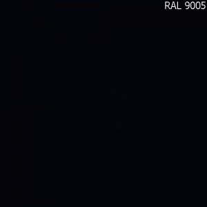 Алкидная штрих-эмаль TEKNOS 20 мл, RAL 9005 (Черный янтарь) - фото